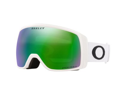 Oakley Flight Tracker Xs Matte White w/PrizmJade GBL