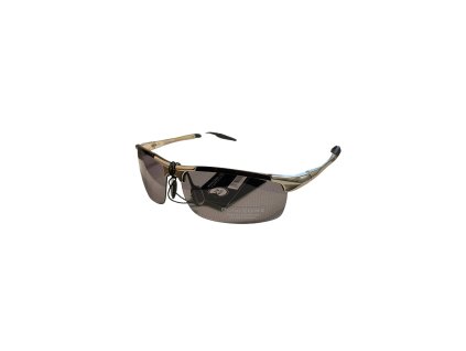PolarZone slnečné polarizačné okuliare sport alu+mag silver