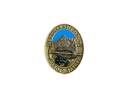 Magnetka Lomnický štít cepín - Handmade