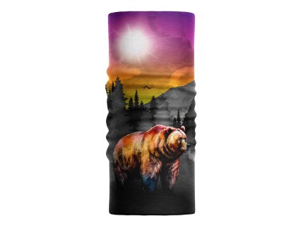 SPORTCOOL MULTIFUNKČNÁ ŠATKA - 7284 - MEDVEĎ - LOMNICKÝ ŠTÍT