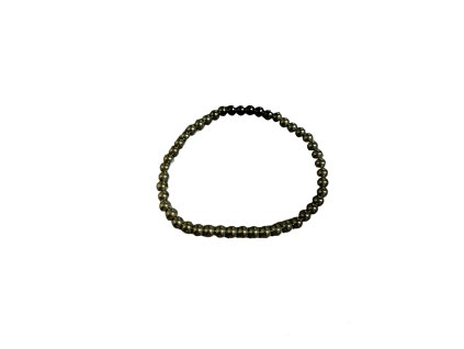 Náramok z minerálnych kameňov HEMATIT guličky malé