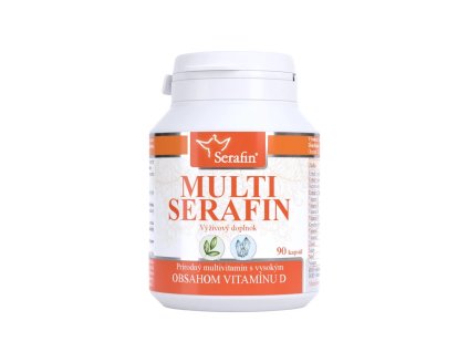 Multiserafin s vitamínom D - prírodné kapsuly