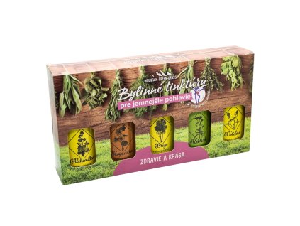 Bylinné Tinktúry - Pre Jemnejšie Pohlavie set