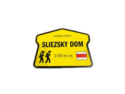 Magnetka drevená Sliezsky Dom