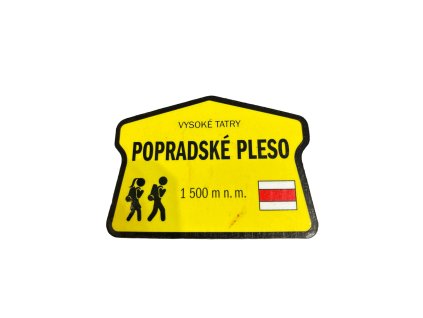 Magnetka drevená Popradské Pleso