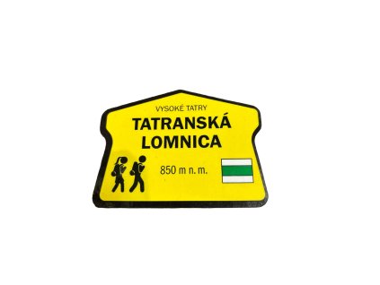 Magnetka drevená Tatranská Lomnica