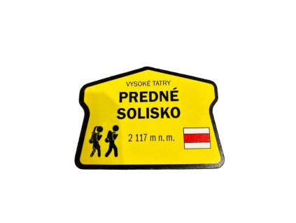 Magnetka drevená Predné Solisko