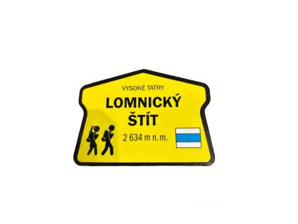 Magnetka drevená Lomnický štít