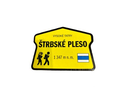 Magnetka drevená Štrbské Pleso
