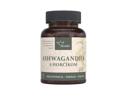 ASHWAGANDHA s horčíkom - prírodné kapsuly