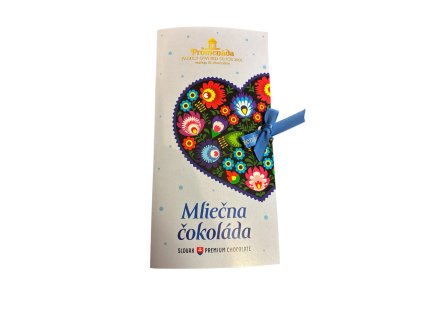 Promenáda mliečna čokoláda Srdiečko