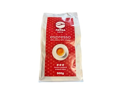 TATRA Káva espresso 50% arabica 50% robusta