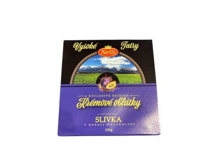 NELLI OBLÁTKY horká čokoladá a slivka