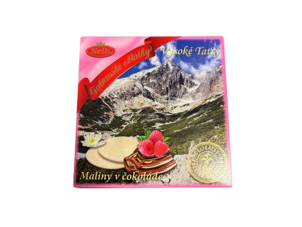 NELLI OBLÁTKY maliny v čokoláde