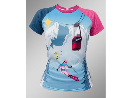 PEAX Ski Mountain w – funkčné tričko dámske