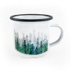 SMALTOVANÝ HRNČEK LES ĽÚBENÉ
