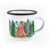 SMALTOVANÝ HRNČEK CHATA ĽÚBENÉ