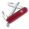 Victorinox My First – transparentný červený 84mm