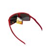 PolarZone slnečné polarizačné okuliare running sport red
