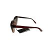 PolarZone slnečné polarizačné okuliare fashion dark red