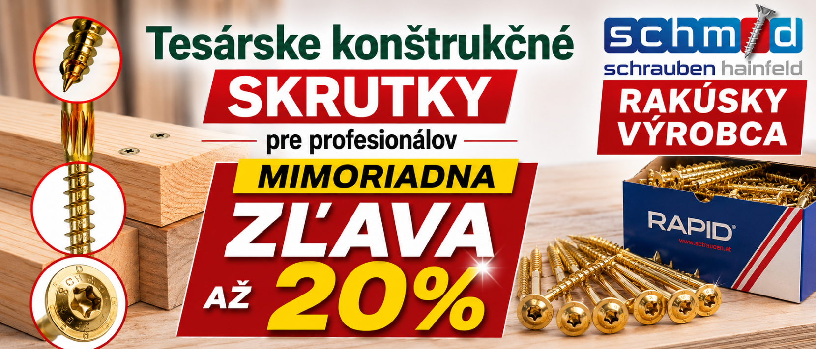 Shmid schrauben AKCIA