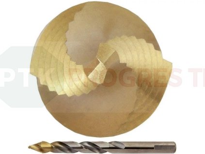 VRTÁK   6,00 DIN338RGS HSS Co5 TiN Gold Step