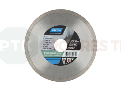 70184602173 Blades Norton 125x22.23 5x1.5 153963