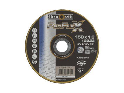 Kotúč rezný 150x1,6x22,2 kov/nerez   PERFLEX