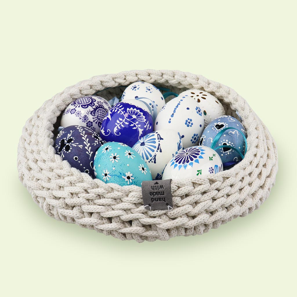 Návod na jednoduchou velikonoční ošatku