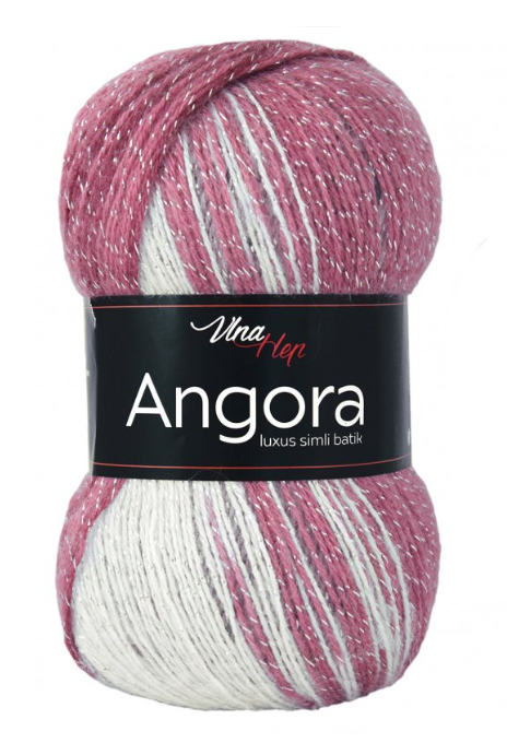 Angora Luxus Simli Batik -  Novinka