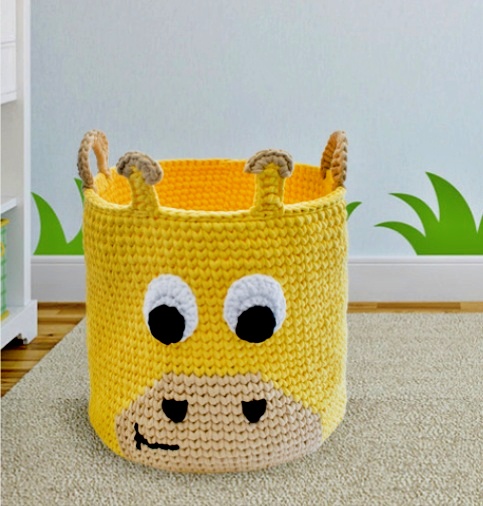 Žirafa - sada na výrobu košíku