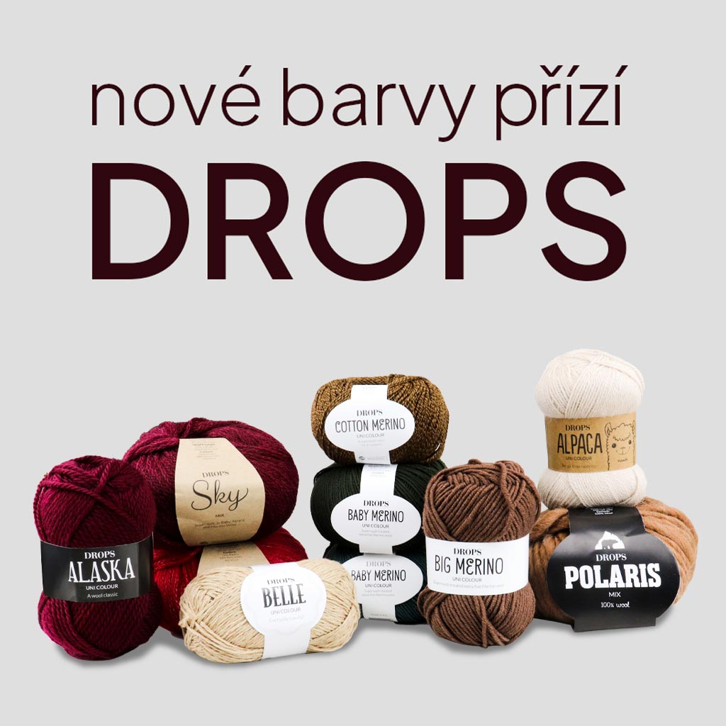 Nové barvy přízí DROPS: Oživte své projekty!🧶