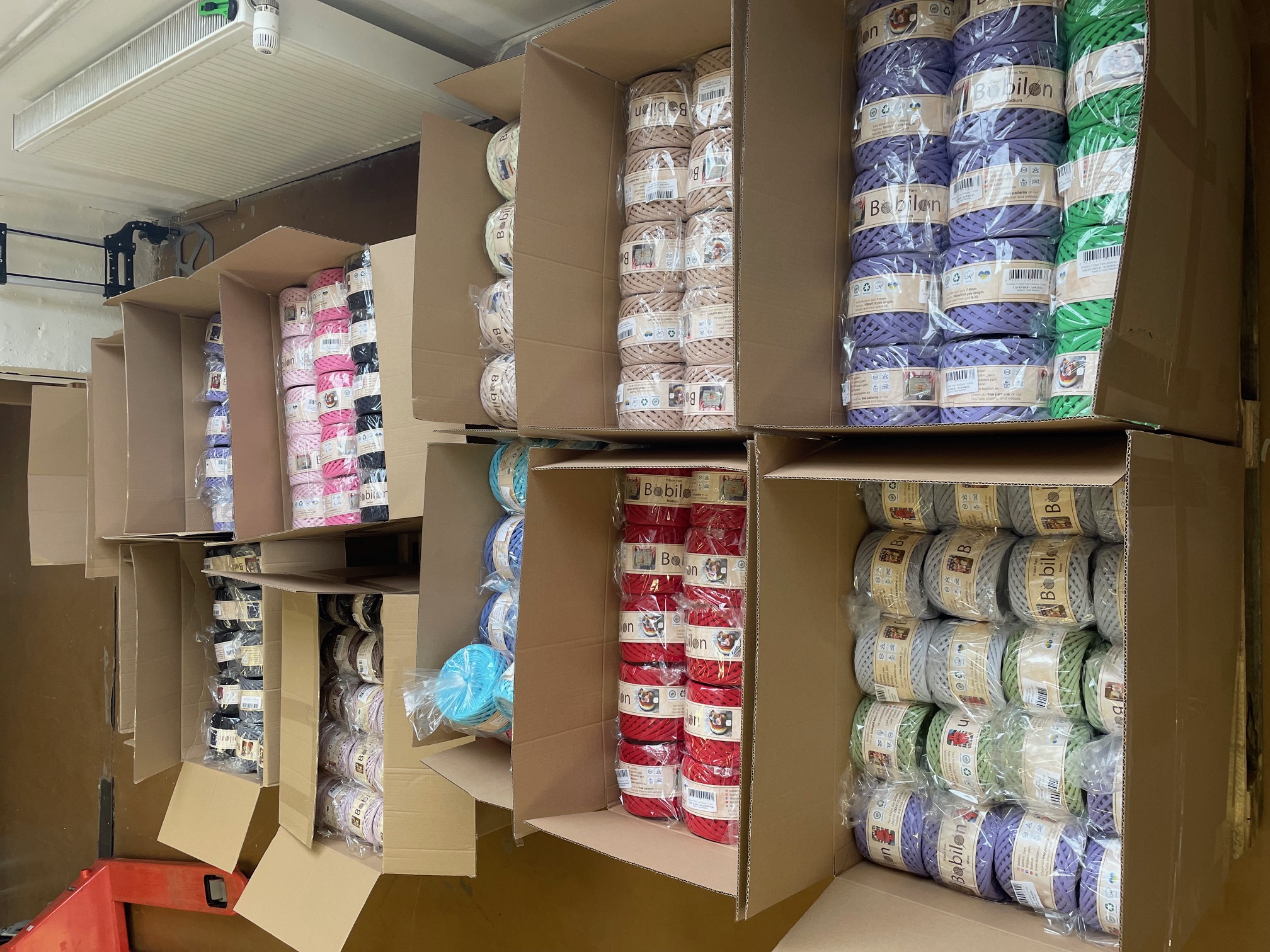 Doskladněny příze Bobilon