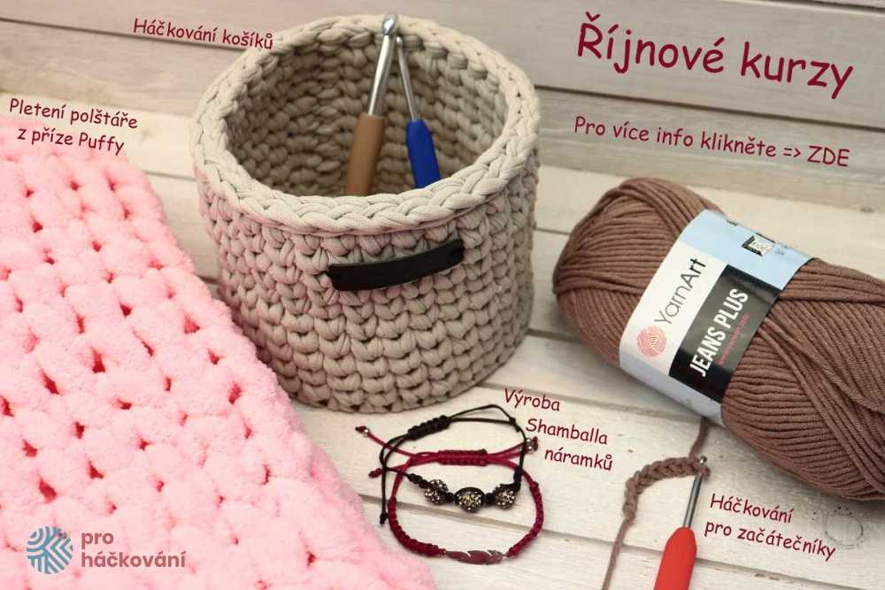 Říjnové kurzy v Proháčkování