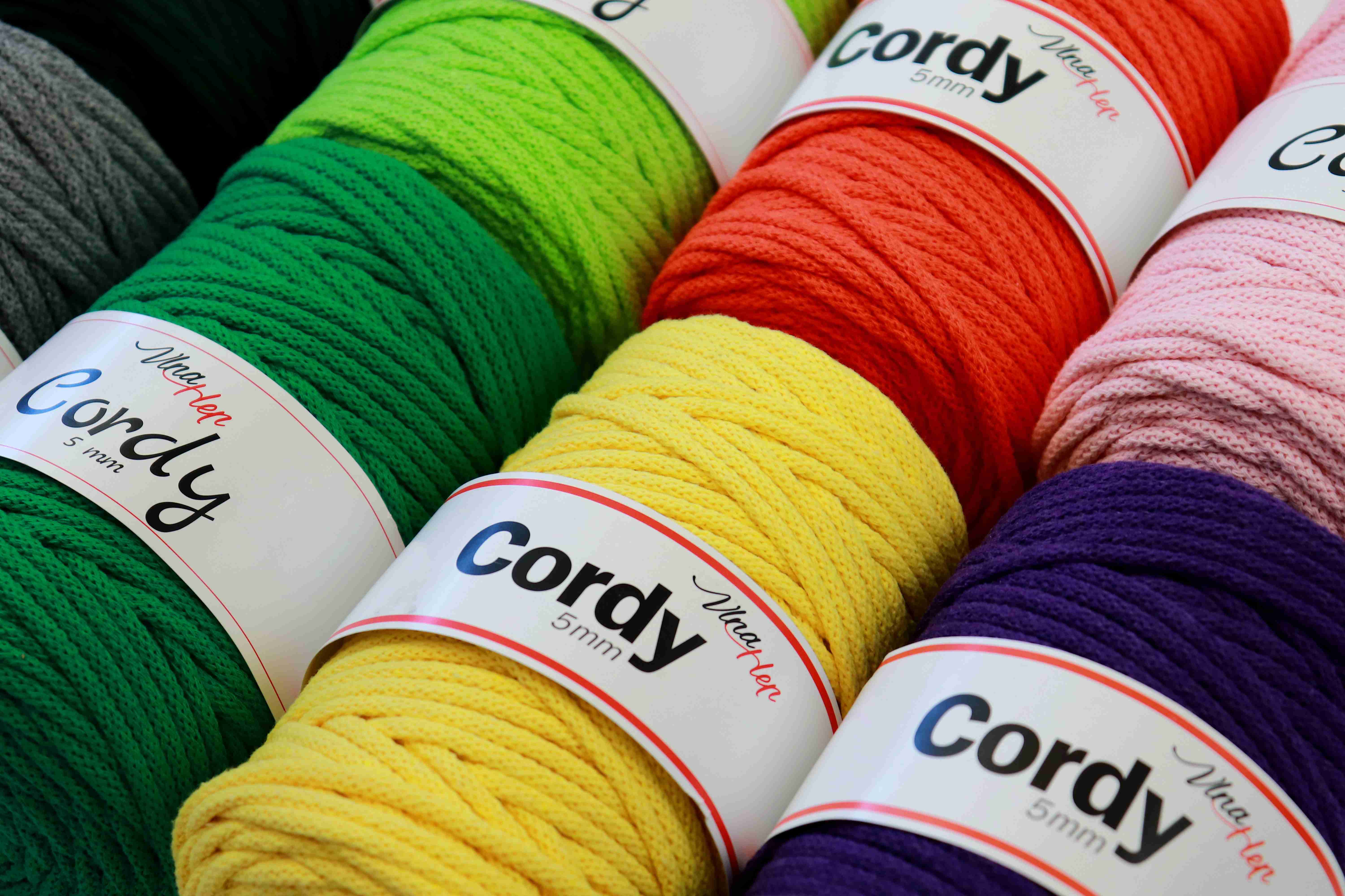 Šňůry Cordy - sklad doplněn