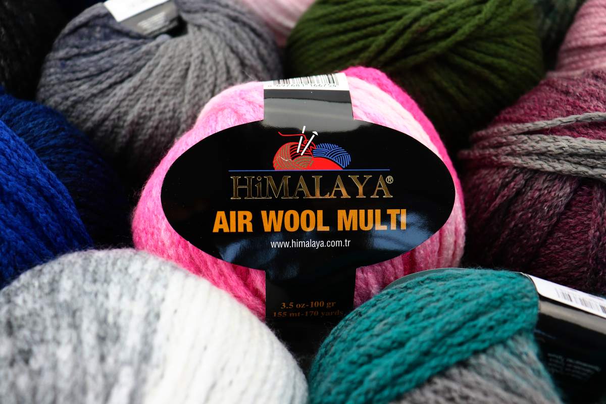 Příze Air Wool Multi