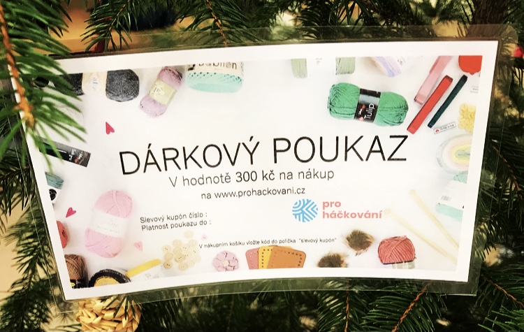 Dárkové poukázky v prodeji :)