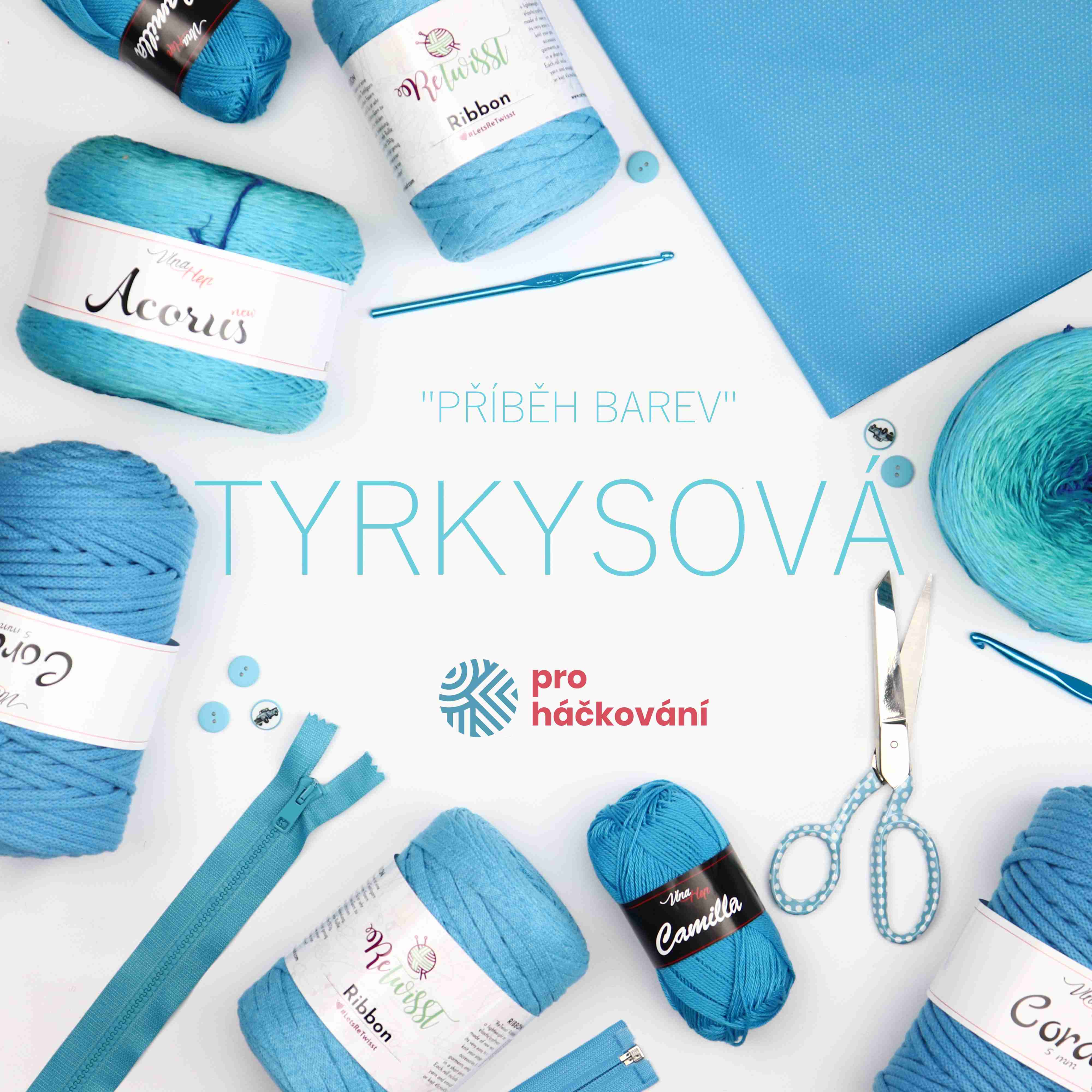 PŘÍBĚH BAREV - TYRKYSOVÝ ČERVENEC