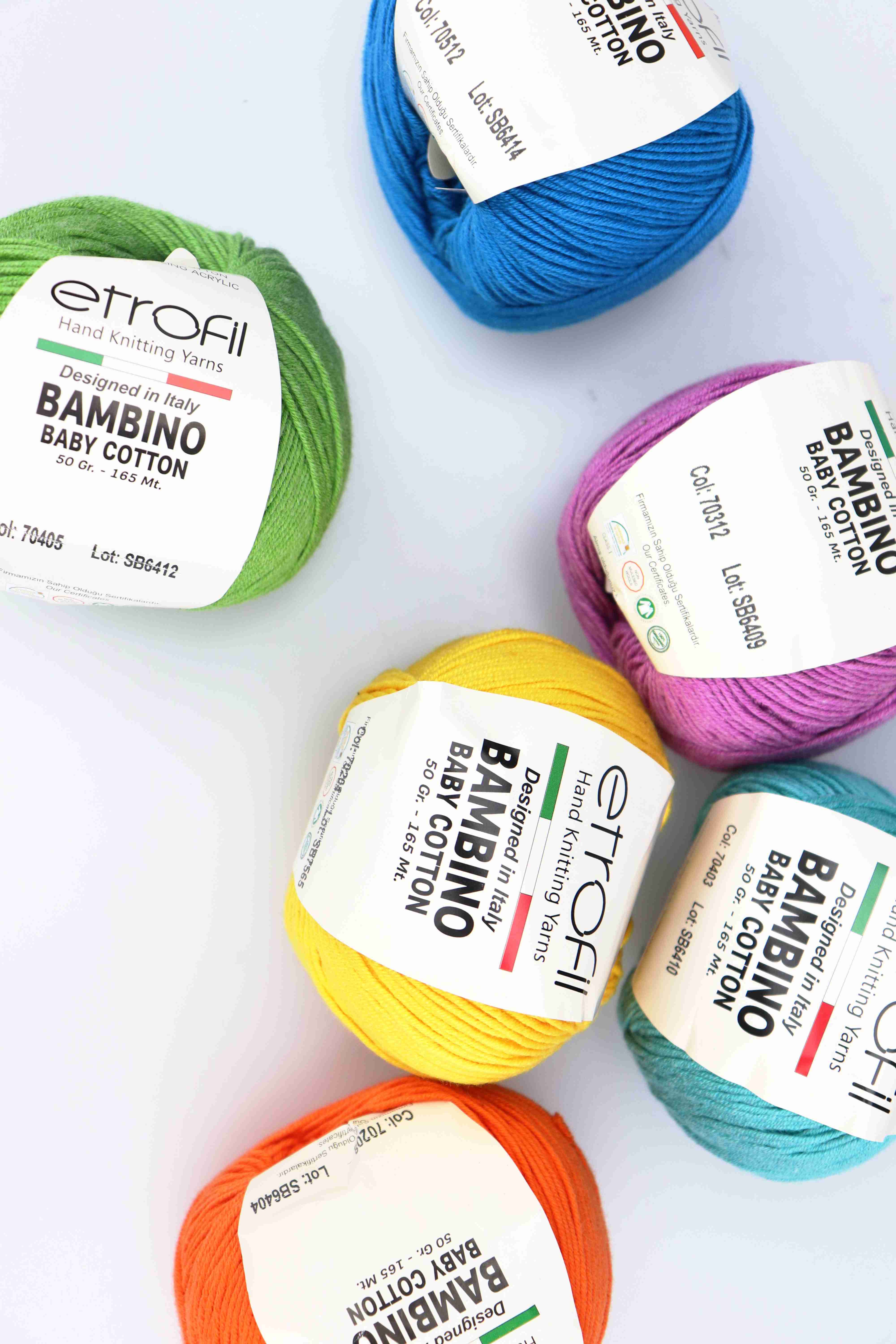 Novinka příze Bambino Baby Cotton