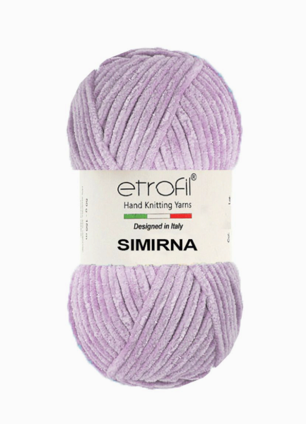 Simirna - žinylková příze se třpytkou