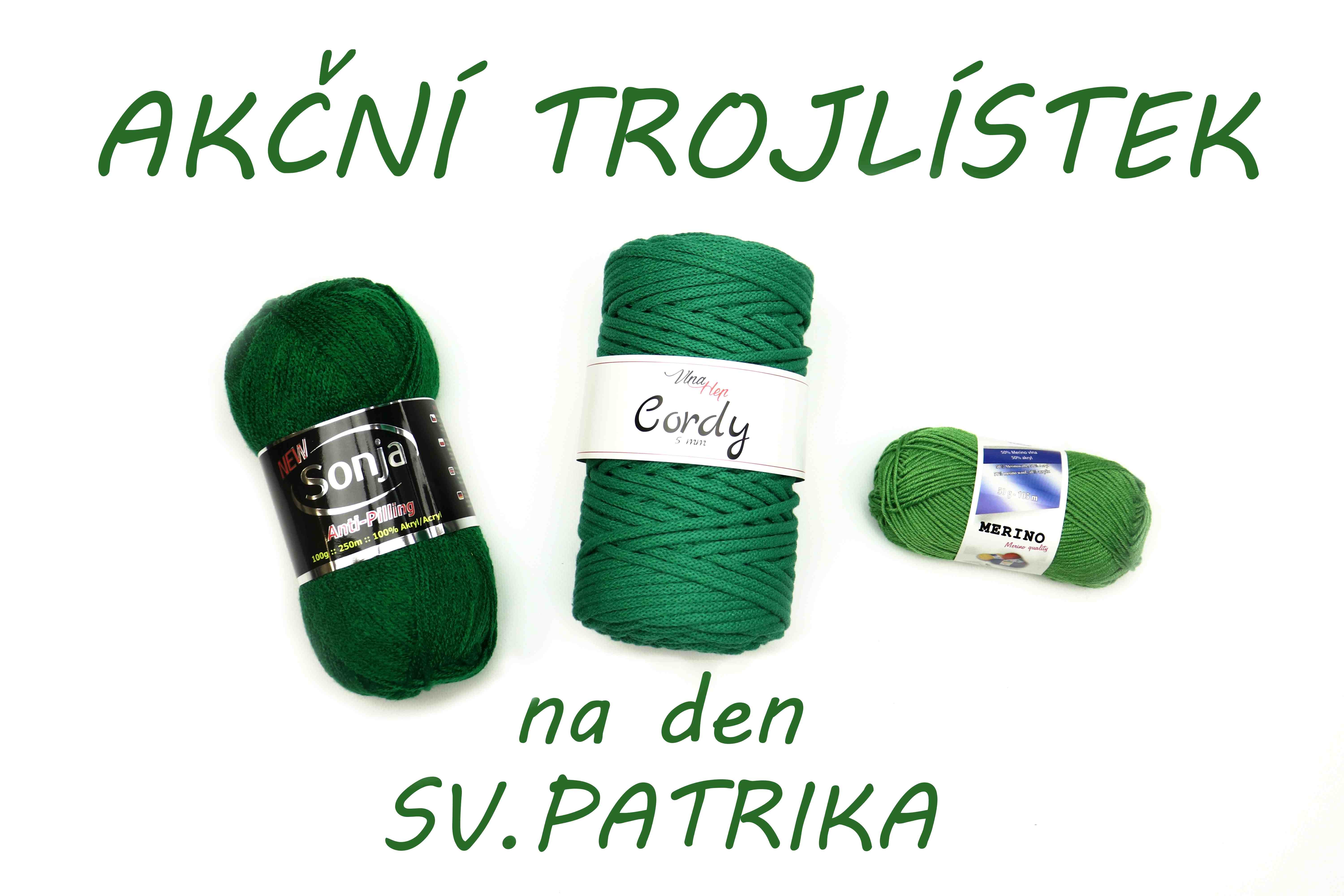 Svátek sv. Patrika + AKČNÍ TROJLÍSTEK