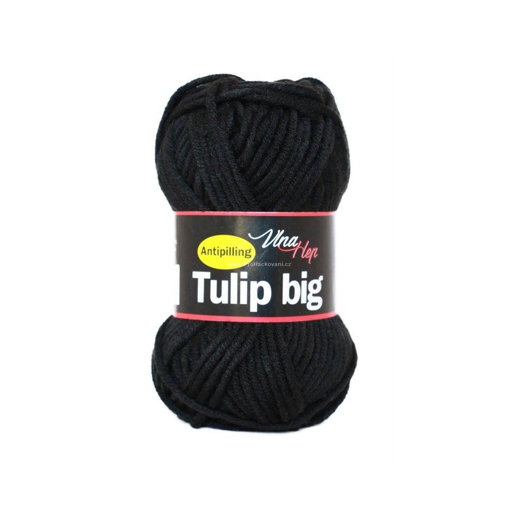 příze Tulip Big 4001 černá