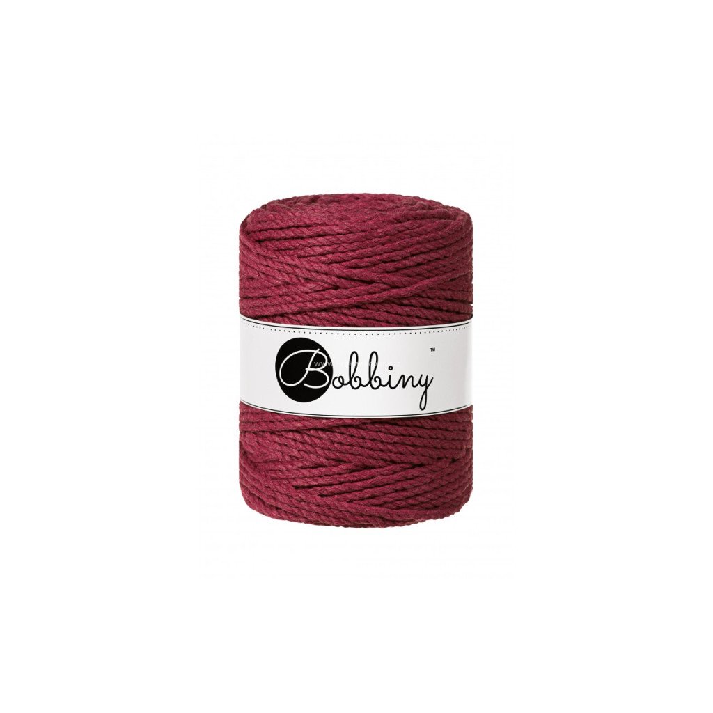 Bobbiny XXL 5mm Single Ply Macrame Cord (Avocado)