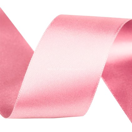 Atlasová stuha 40 mm 108602 růžová 5 m