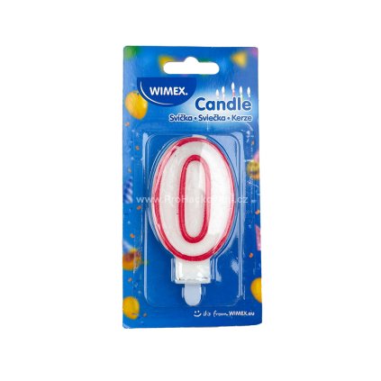 Svíčka na dort 0 75 mm