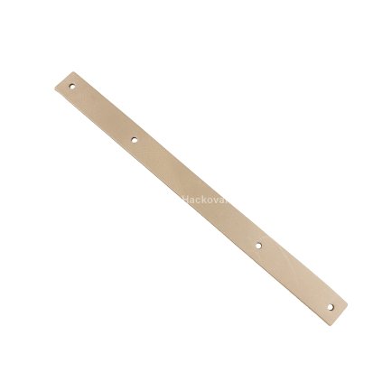 Kožený popruh 22 cm šířka 2,5 cm krémový