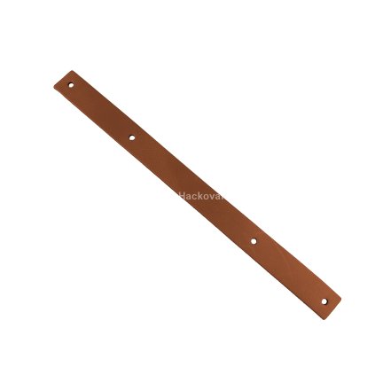 Kožený popruh 22 cm šířka 2,5 cm hnědý