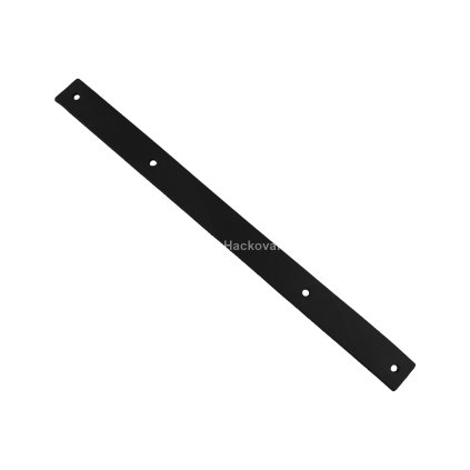 Kožený popruh 22 cm šířka 2,5 cm černý