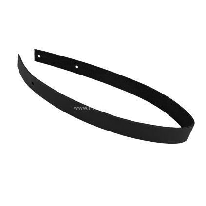 Kožený popruh 58 cm šířka 2,5 cm černý