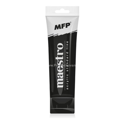 Akrylová barva MFP Maestro 75ml černá